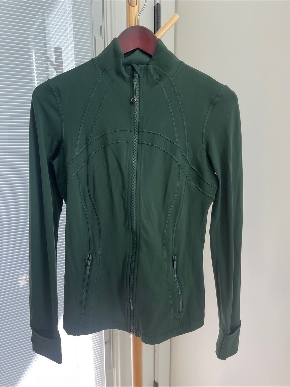 lululemon athletica Forest Green Full-Zip  Jacket